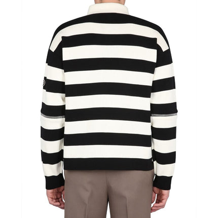 Gucci White Cotton Polo Shirt