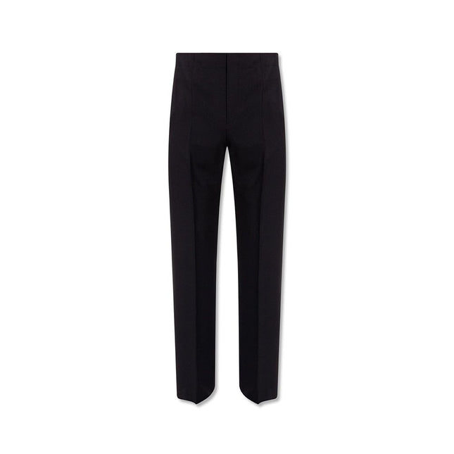 Salvatore Ferragamo Blue Cotton Casual Pants
