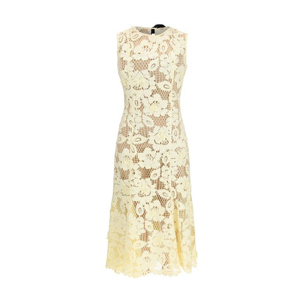 Self-Portrait Bicolor Polyester Casual Dress
