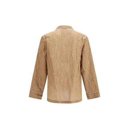 Dolce & Gabbana Beige Linen Robe