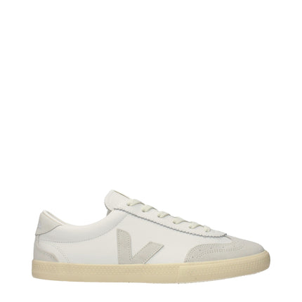 Veja White Leather Sneakers