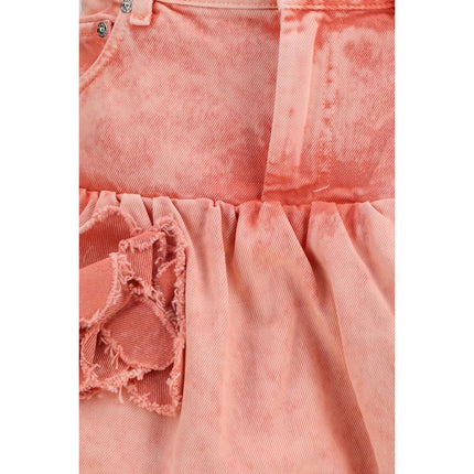 Ganni Multicolor Cotton Mini Skirt
