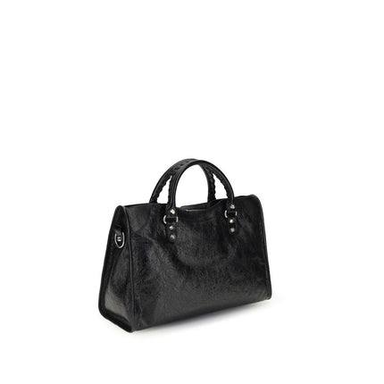 Balenciaga Black Lamb Ovis Aries Aries Handbag