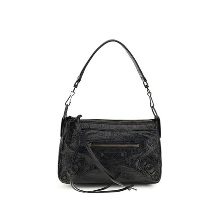 Balenciaga Black Lamb Ovis Aries Aries Handbag
