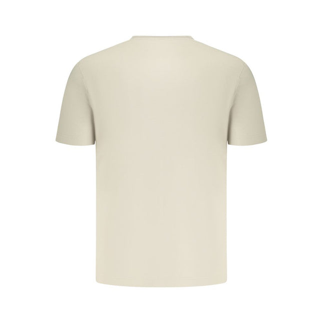 Hugo Boss Beige Cotton Men T-Shirt