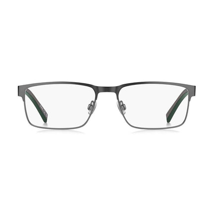 Hugo Boss Gray Steel & Aluminum Glasses (Frames)