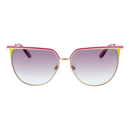 Guess Rose Gold Metal Sunglasses