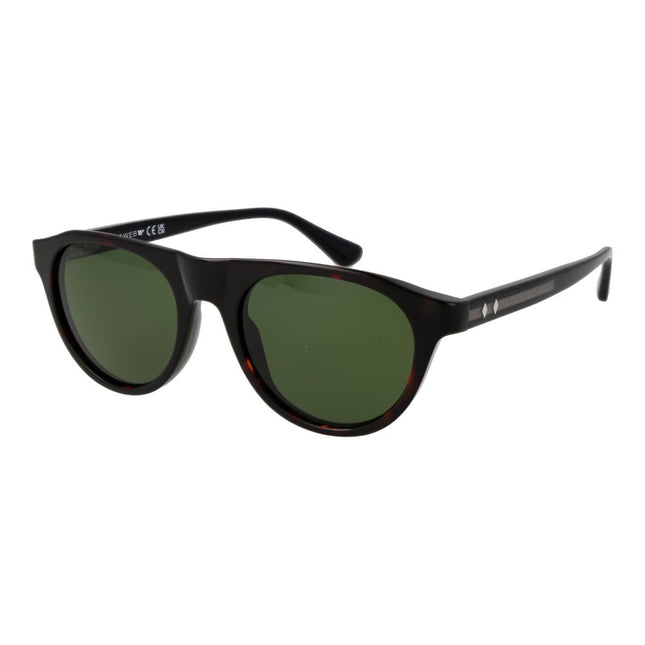 Web Brown Plastic Sunglasses