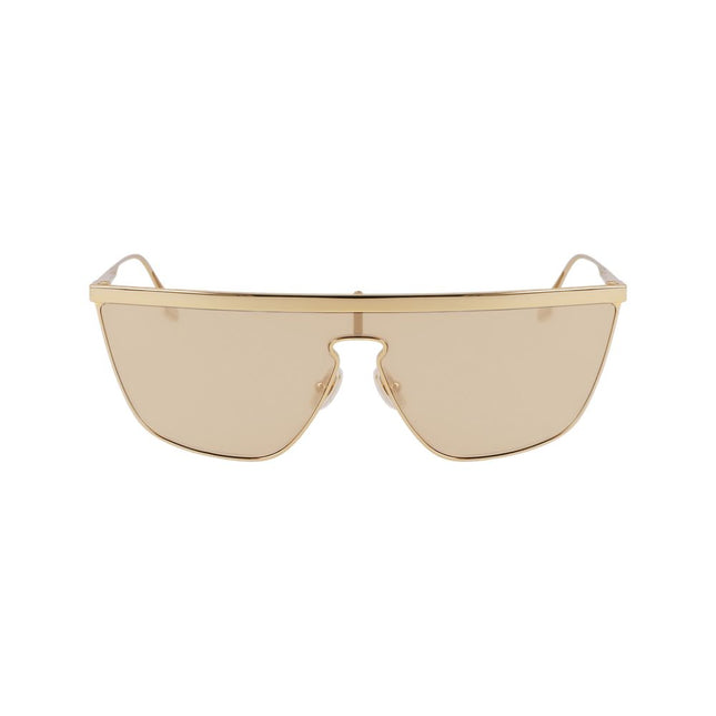 Victoria Beckham Gold Metal Sunglasses