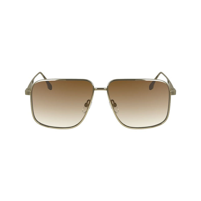 Victoria Beckham Gold Metal Sunglasses