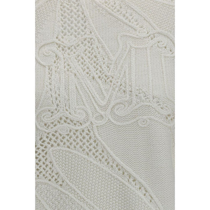 Max Mara White Cotton Sweatshirt