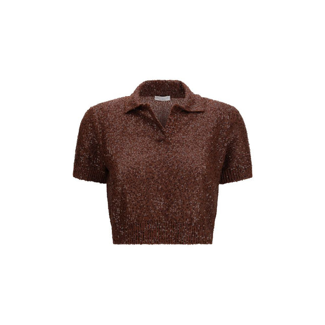 Brunello Cucinelli Bordeaux Linen Shirt