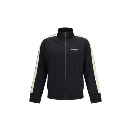 Palm Angels Black Polyester Shell Jacket