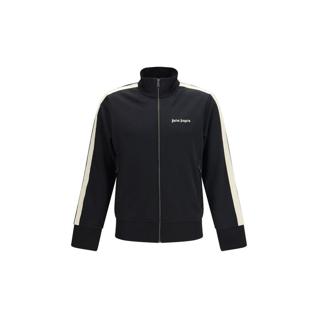 Palm Angels Black Polyester Shell Jacket