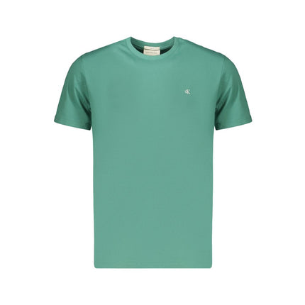 Calvin Klein Green Cotton Mens T-Shirt
