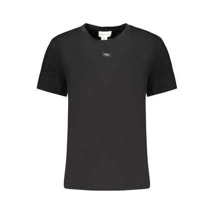 Calvin Klein Black Cotton Womens T-Shirt