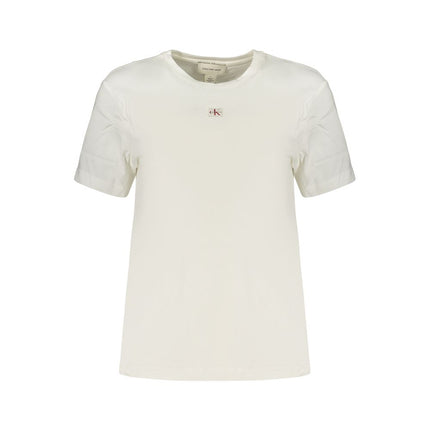 Calvin Klein Bianco Cotton Womens T-Shirt