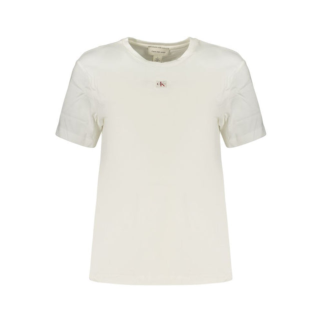 Calvin Klein Bianco Cotton Womens T-Shirt