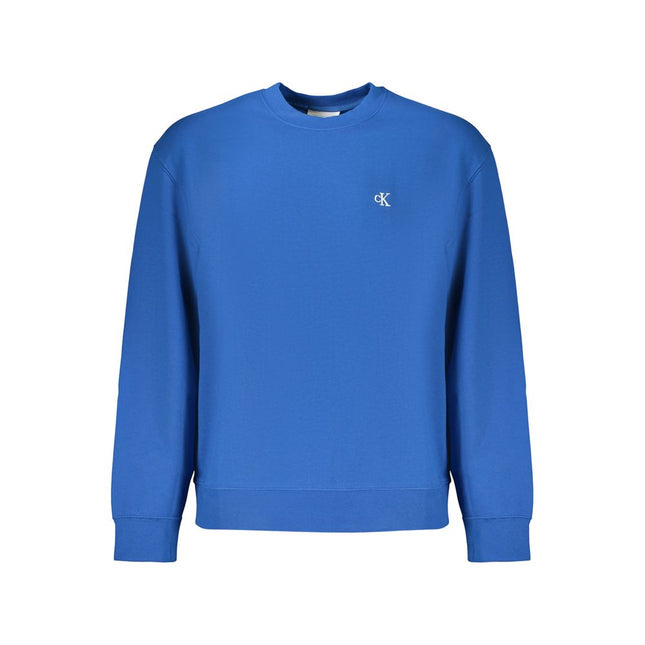 Calvin Klein Blue Cotton Men's Sweatshirt