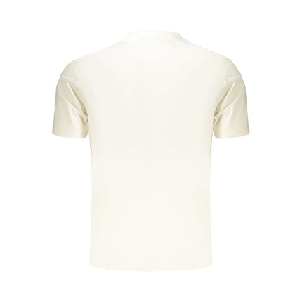 Napapijri White Cotton Men's T-Shirt