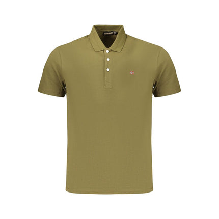 Napapijri Green Cotton Men's Polo Shirt