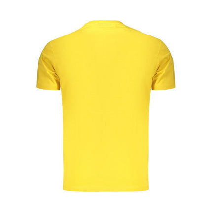 Napapijri Giallo Cotton Men's T-Shirt