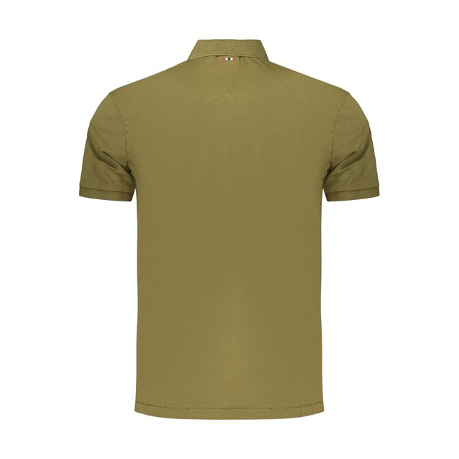 Napapijri Green Cotton Men's Polo Shirt