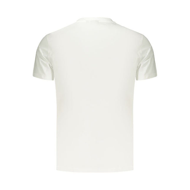 Napapijri White Cotton Men's T-Shirt