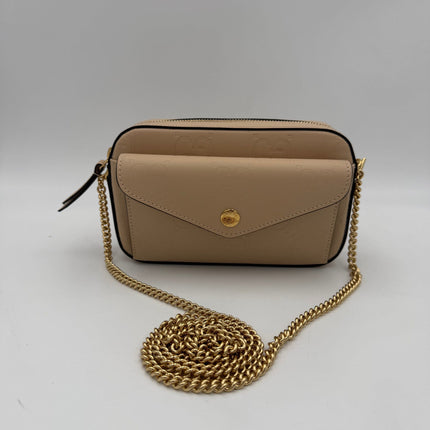 Gucci GUCCI GG Jumbo Beige with Front Pocket Shoulder Bag