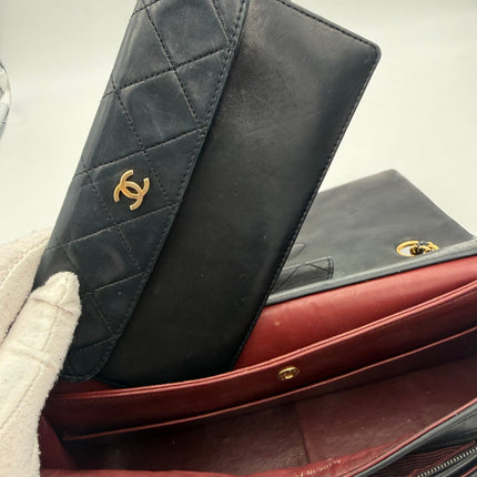 Chanel CHANEL Timeless Classic with Removable Pouch Handbag
