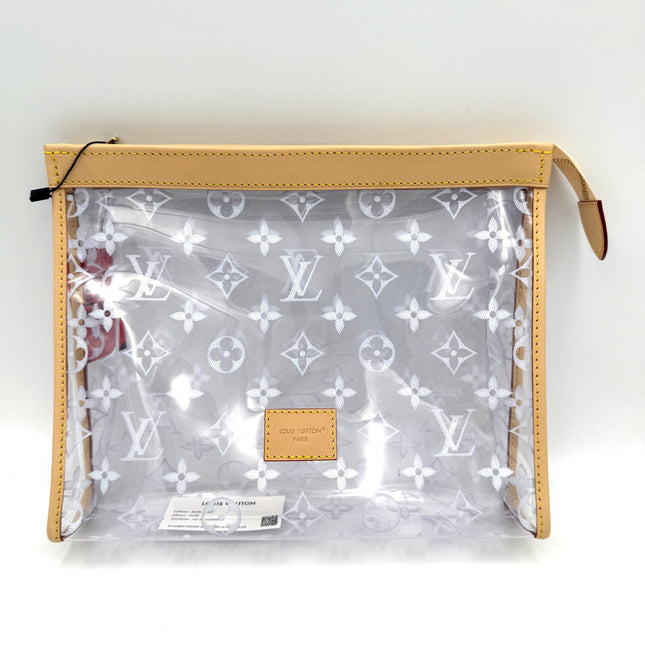 Louis Vuitton LOUIS VUITTON Monogram Transparent Pochette