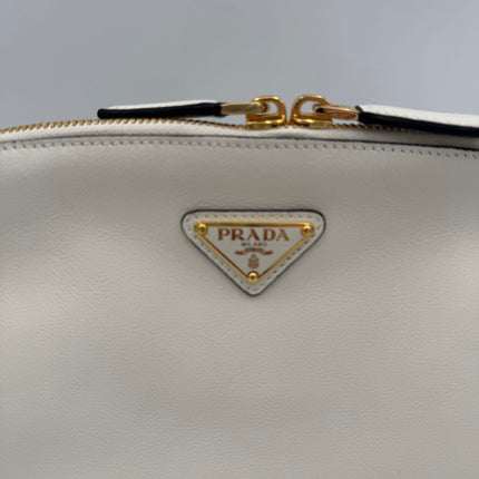 Prada Bauletto BOWLING in Leather Handbag