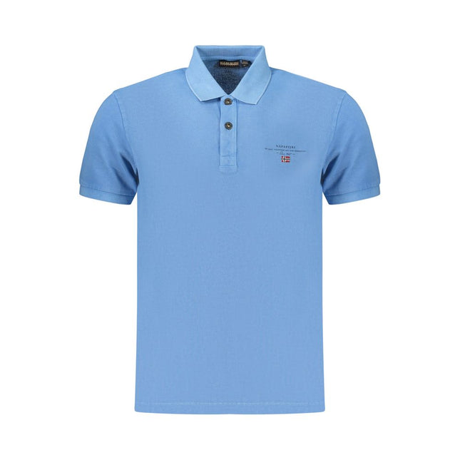 Napapijri Azzurro Cotton Men's Polo