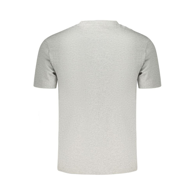 Napapijri Gray Cotton Men's T-Shirt