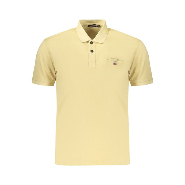 Napapijri Beige Cotton Men's Polo
