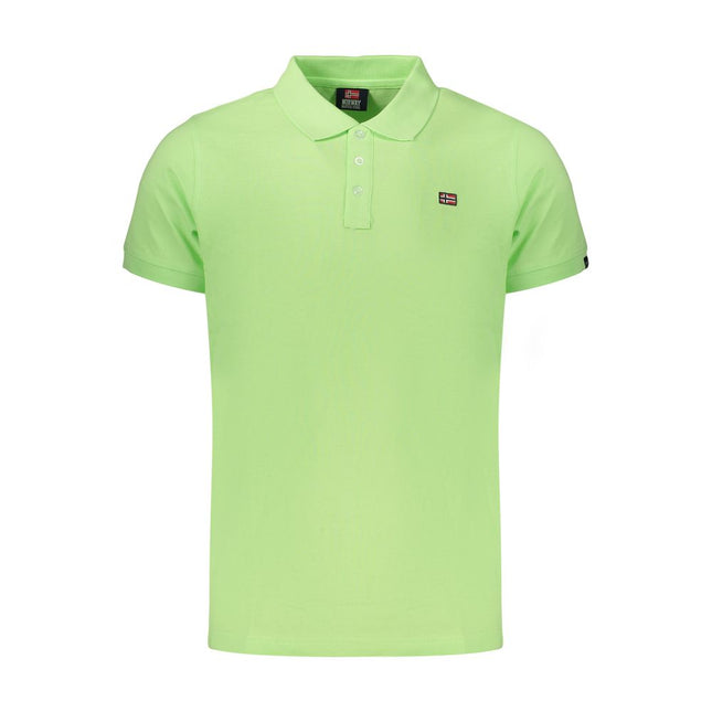 Norway 1963 Verde Cotton Men's Polo