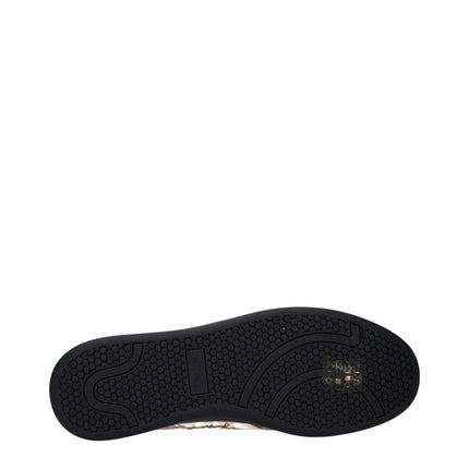 Versace Black Leather Chunky Sneakers