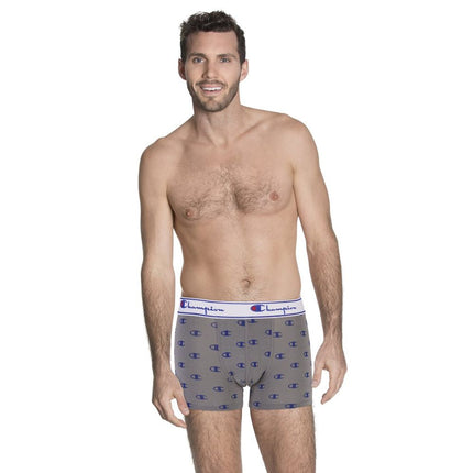 Champion Gray Cotton Boxers