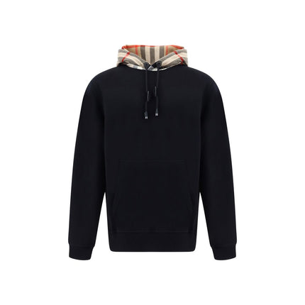 Burberry Black Cotton Sweatshirt