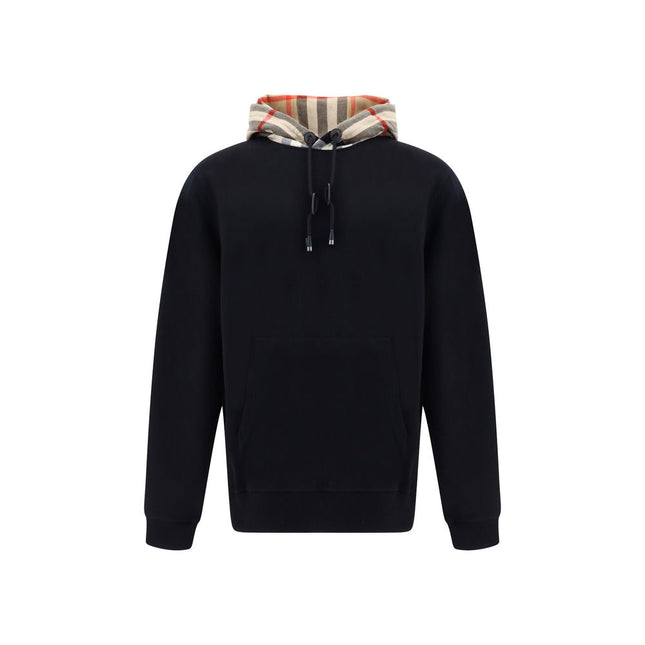 Burberry Black Cotton Sweatshirt