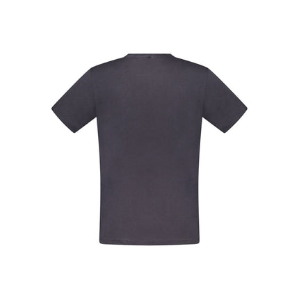 Rifle Blue Cotton Men's T-Shirt