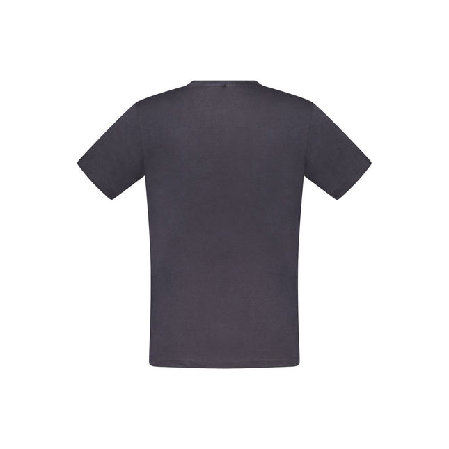 Rifle Blue Cotton Men's T-Shirt