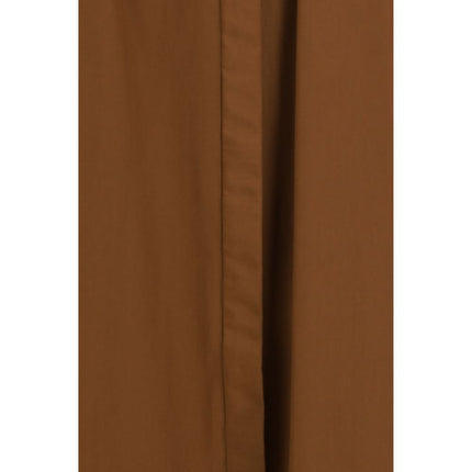 Max Mara Brown Cotton Casual Dress