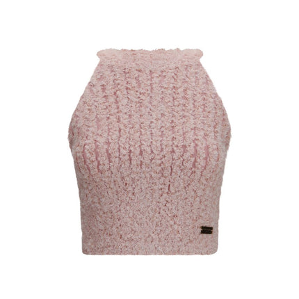 Balmain Multicolor Viscose Sleeveles T-Shirt