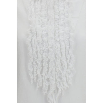 SOSUE White Cotton Blouse