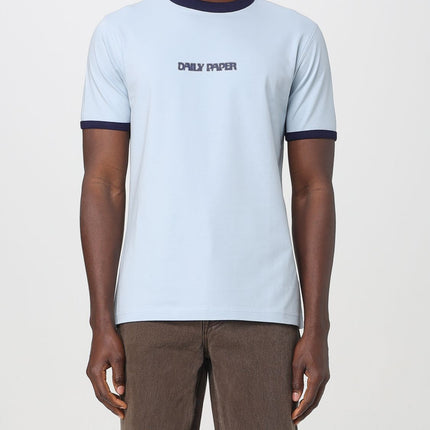 Daily Paper Blue Cotton T-Shirt