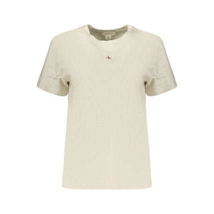 Calvin Klein Gray Cotton Women's T-Shirt