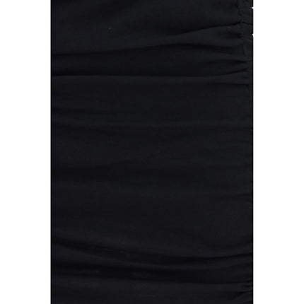 PINKO Black Cotton Casual Dress