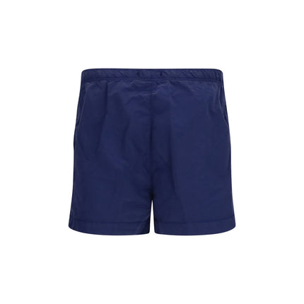 C.P. Company Blue Nylon Shorts