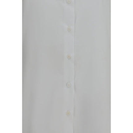 Ermanno Scervino White Cotton Dress Shirt